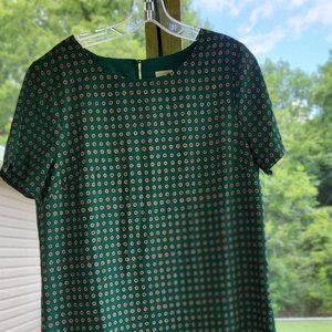 J.Crew Green Dress, Size 10